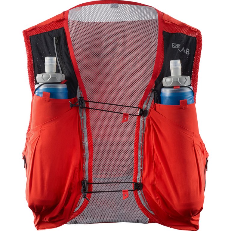 Batoh Salomon S/LAB SENSE ULTRA 8 with flasks 2020 - červená
