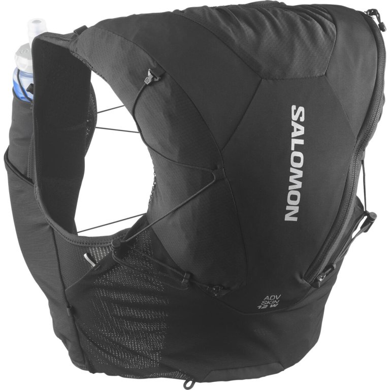 Жилет Salomon Adv Skin 12 з флягами W - чорний