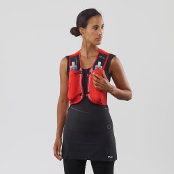 Рюкзак Salomon S/LAB SENSE ULTRA 5 з флягами 2020 - червоний