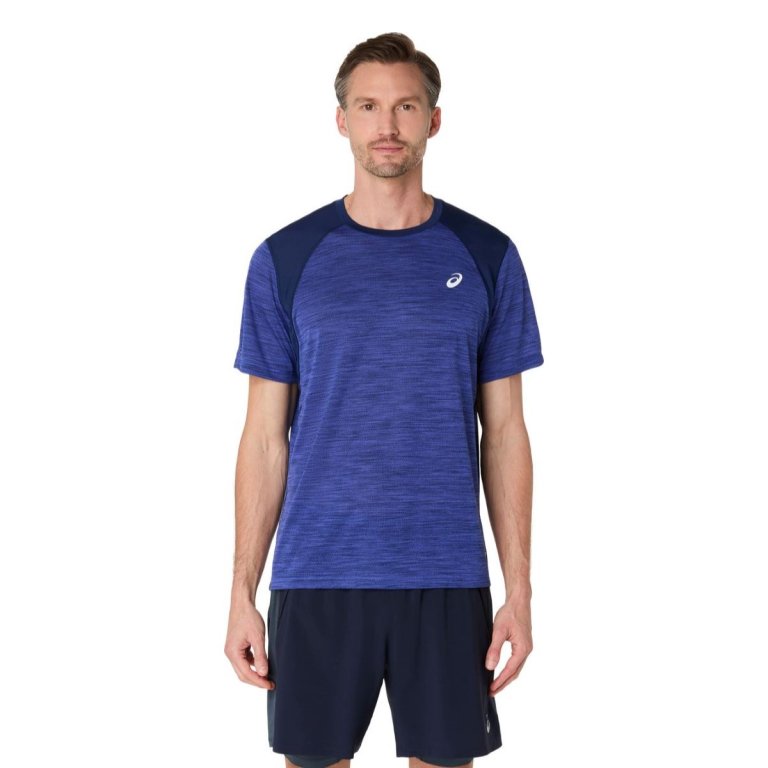 Футболка Asics Road SS Top M - синя