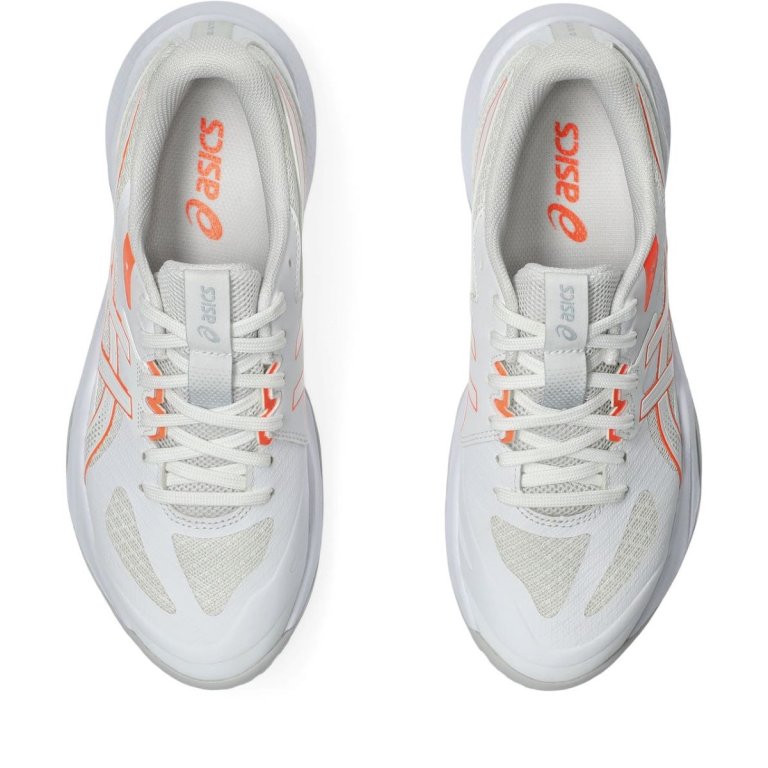 Кросівки Asics Gel-Tactic 13 W - біло/помаранчеві