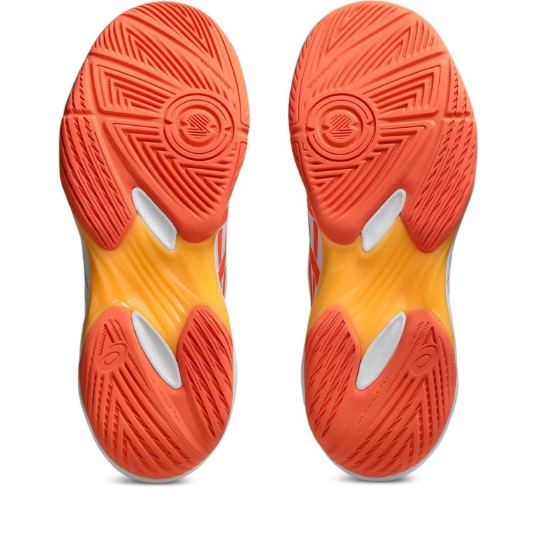 Кросівки Asics Gel-Rocket 12 W - біло/помаранчеві