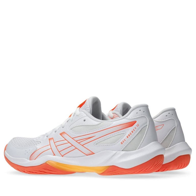 Кросівки Asics Gel-Rocket 12 W - біло/помаранчеві