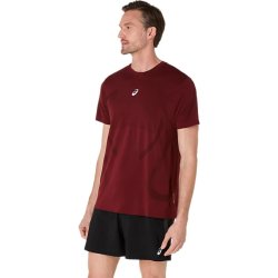 Футболка Asics Road Seamless SS Top M - червона