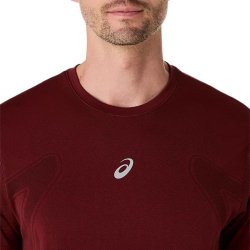 Футболка Asics Road Seamless SS Top M - червона