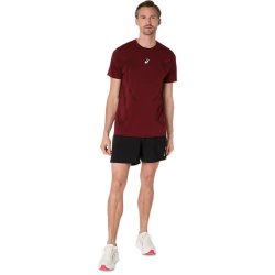 Футболка Asics Road Seamless SS Top M - червона
