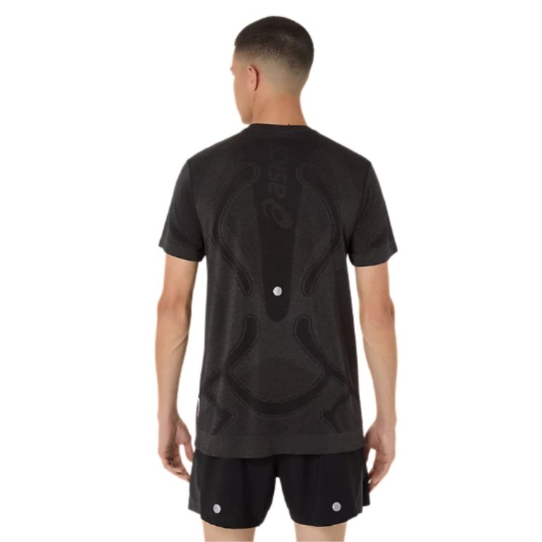 Футболка Asics Road Seamless Ss Top M - чорна