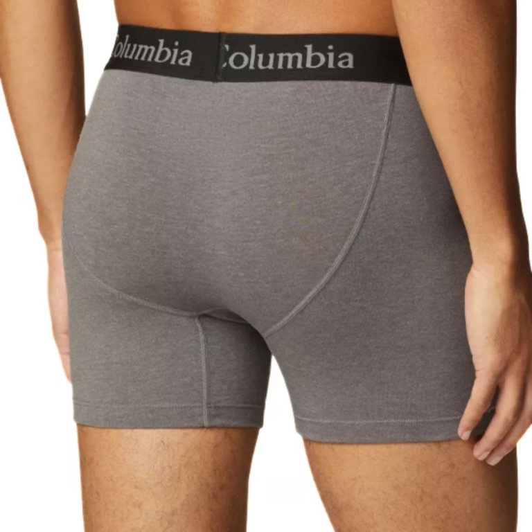Труси Columbia Tri Blend Boxer Briefs 3 Pack M - синьо/червоно/сірі