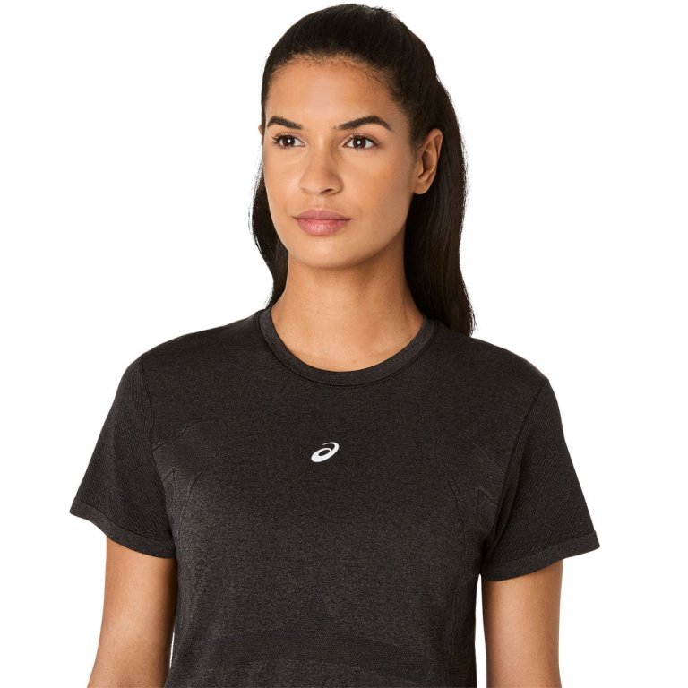 Футболка Asics Road Seamless Ss Top W - чорна