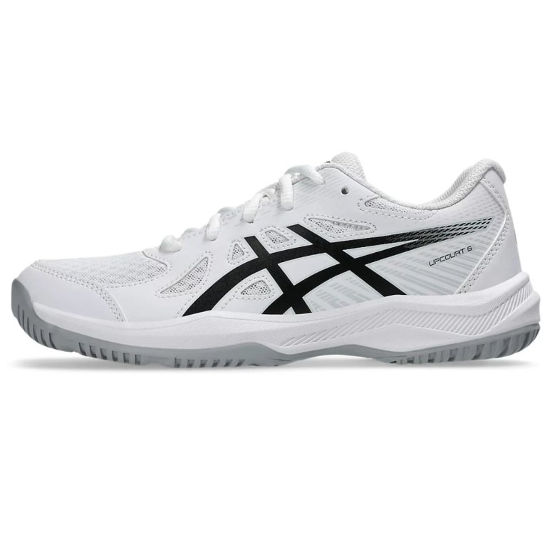 Кросівки Asics Upcourt 6 GS J - біло/чорні