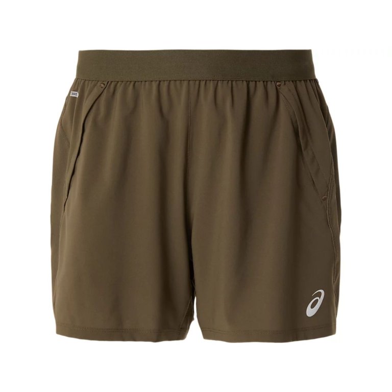 Шорти Asics Road 5In Short M - коричневі