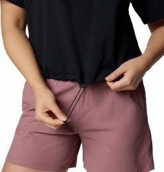 Футболка Columbia Granite Point™ Knit SS W - чорна