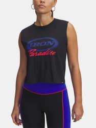 Майка UA Project Rock Ip Tank Wmn Black