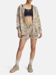 Kraťasy Under Armour Project Rock Terry Short Wmn Brown
