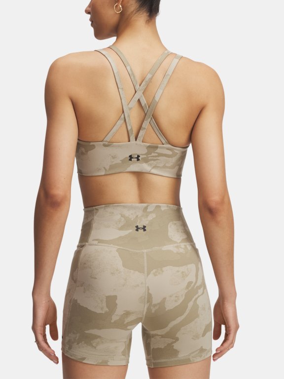 Podprsenka Under Armour Project Rock Bralette Wmn Brown