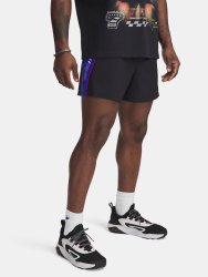 Kraťasy Under Armour Project Rock Colorblock Wvn Short Man Black