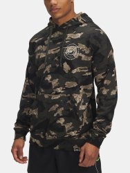 Кофта UA Project Rock Aop Terry HD Man Green