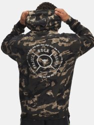 Кофта UA Project Rock Aop Terry HD Man Green