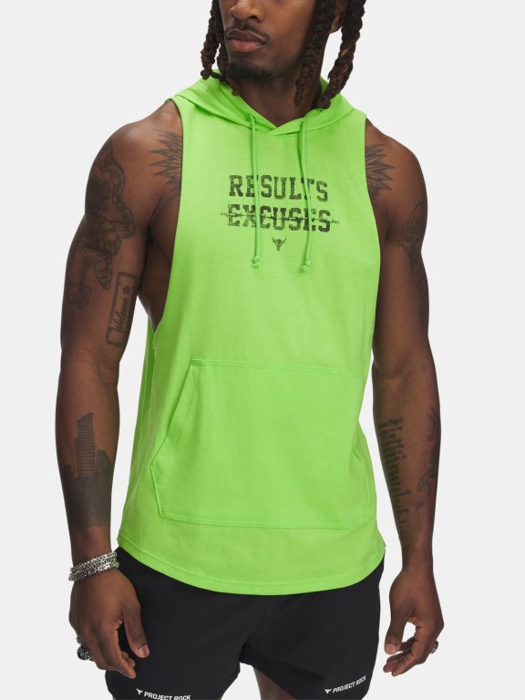 Кофта UA Project Rock Wire SL HD Man Green