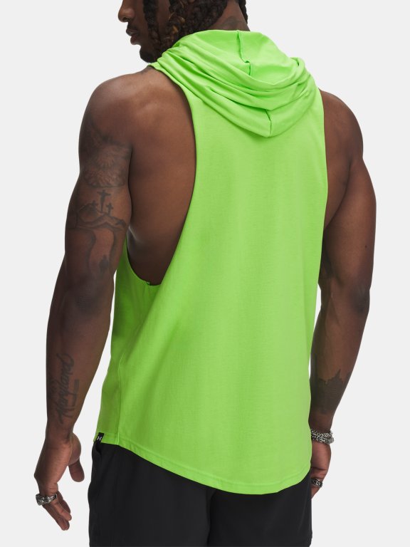 Кофта UA Project Rock Wire SL HD Man Green