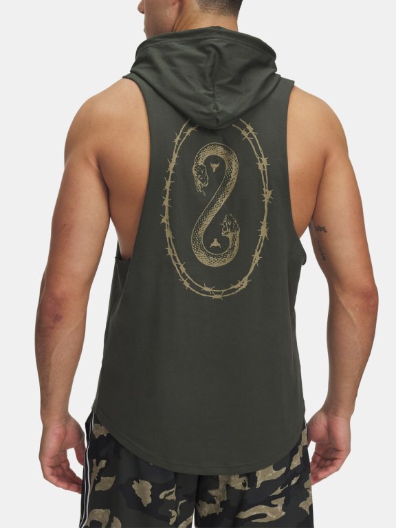 Кофта UA Project Rock Snake SL HD Man Green