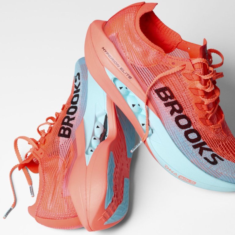 Кросівки Brooks Hyperion Elite 5 M - помаранчево/сині