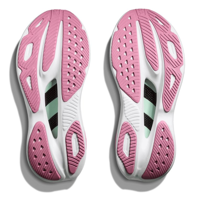 Кросівки Hoka Skyward X W - зелено/рожеві