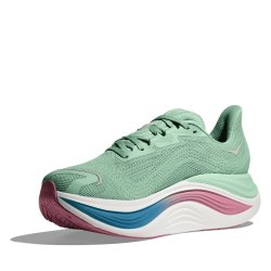 Кросівки Hoka Skyward X W - зелено/рожеві