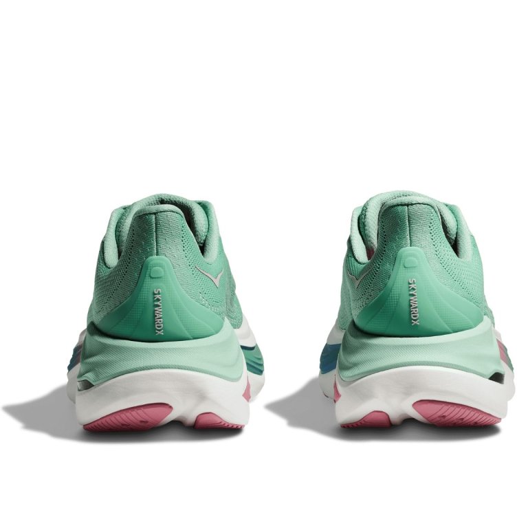 Кросівки Hoka Skyward X W - зелено/рожеві