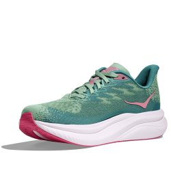 Кросівки Hoka Mach 6 W - зелено/сині/рожеві