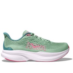 Кросівки Hoka Mach 6 W - зелено/сині/рожеві