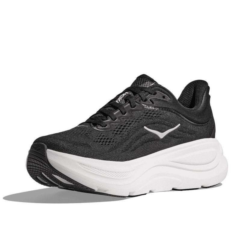 Кросівки Hoka Bondi 9 Wide W - чорно/білі