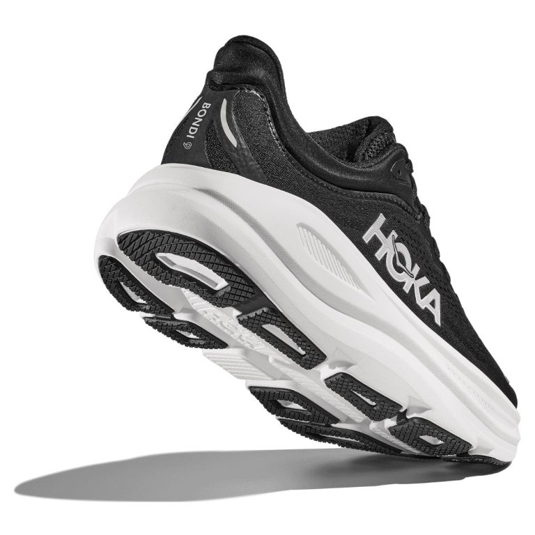Кросівки Hoka Bondi 9 Wide W - чорно/білі