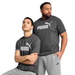 Футболка Puma Ess No. 1 Logo Heather Tee M - сіра