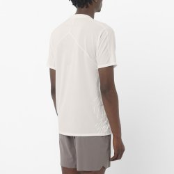 Футболка Salomon Sense Aero SS Tee GFX M - біла