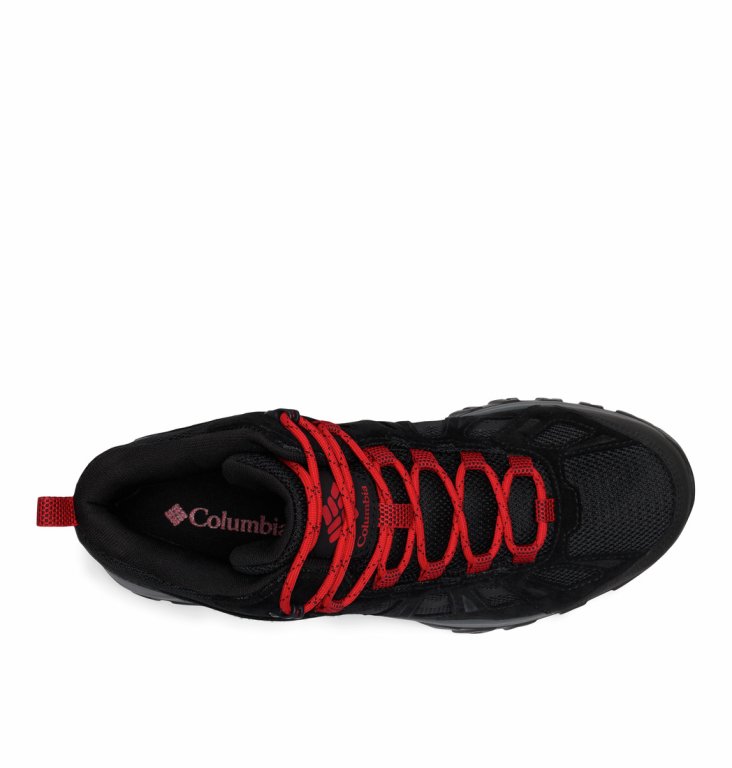 Взуття Columbia Redmond™ III Mid Waterproof M - чорно/червоні