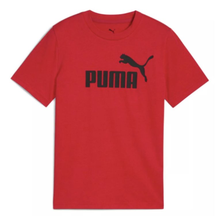 Футболка Puma Ess No. 1 Logo Tee J - червона