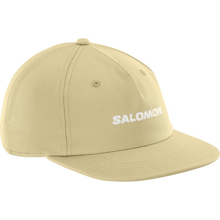 Кепка Salomon Logo Flat Cap - зелена
