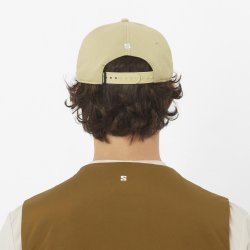 Кепка Salomon Logo Flat Cap - зелена