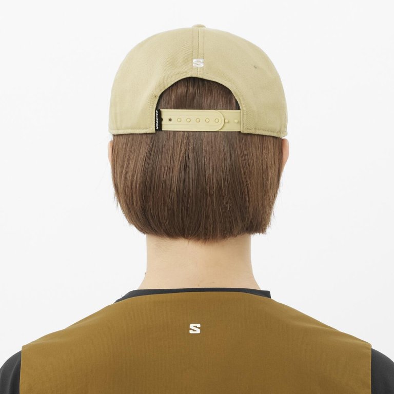 Кепка Salomon Logo Flat Cap - зелена