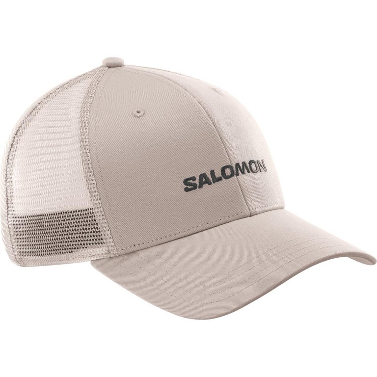 Кепка Salomon Logo Trucker - бежева