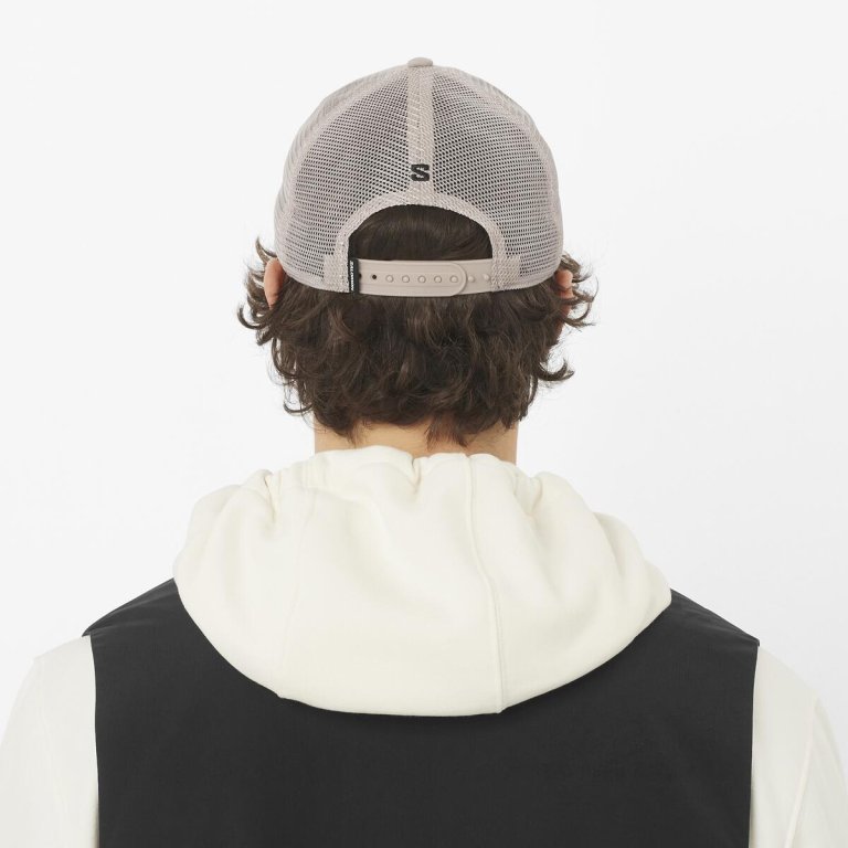 Кепка Salomon Logo Trucker - бежева