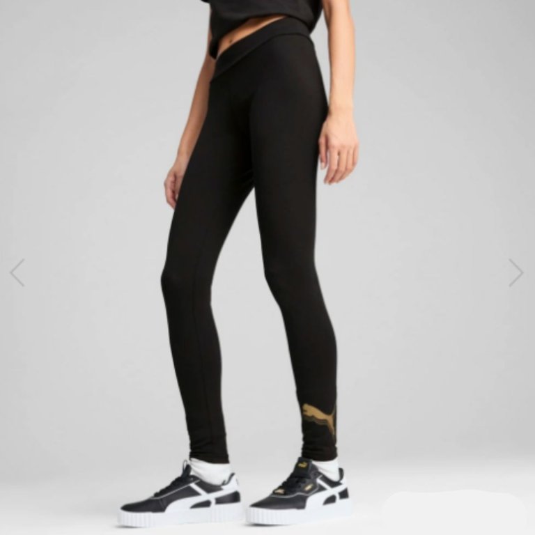 Легінси Puma Ess Metallic Leggings W - чорні