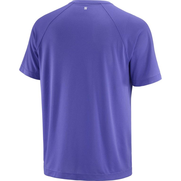 Футболка Salomon SHKout Core SS Tee M - синя