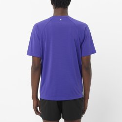 Футболка Salomon SHKout Core SS Tee M - синя