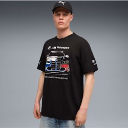 Футболка Puma BMW MMS Bold Graphic Tee M - чорна