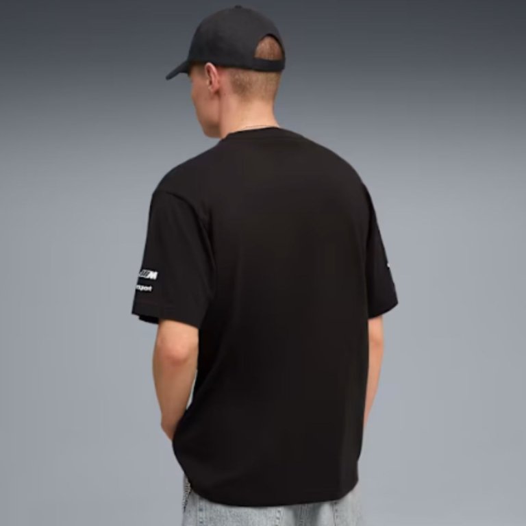 Футболка Puma BMW MMS Bold Graphic Tee M - чорна