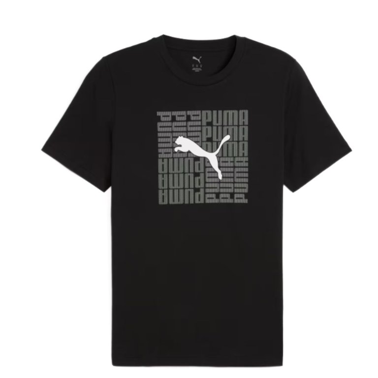 Футболка Puma Graphic Box Tee M - чорна