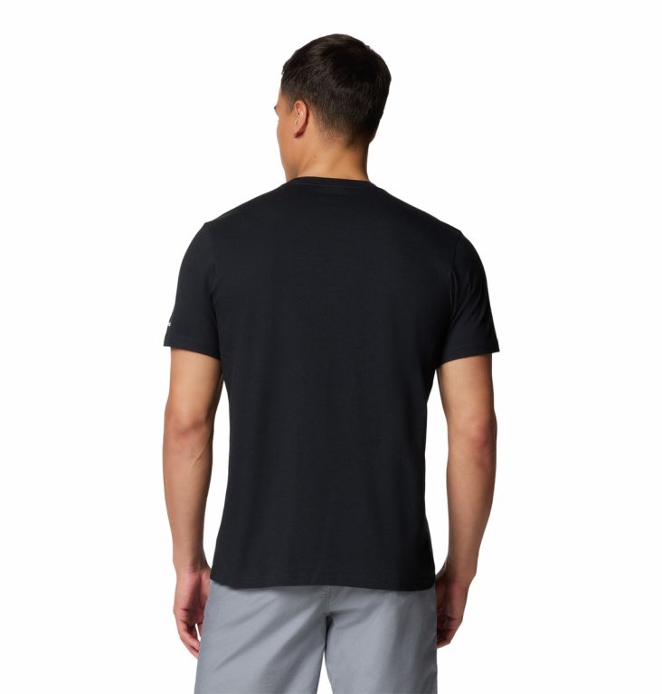 Футболка Columbia Path Lake™ Graphic Tee II M - чорна