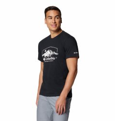 Футболка Columbia Path Lake™ Graphic Tee II M - чорна